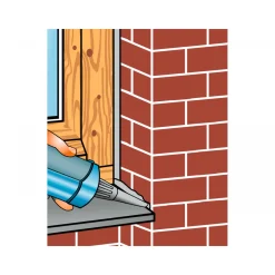 Fundamo Silikon Dach und Wand braun