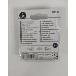 F-Verbinder Set f. 8 mm 2xF-St/1xF-Verb.
