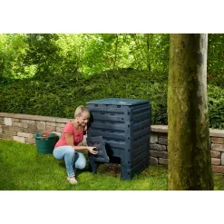 GarantiaKomposter Eco-Master 300 L schwarz