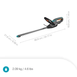 Gardena Akku-Heckenschere EasyCut 45/18V P4A solo, Akku-Heckenschere