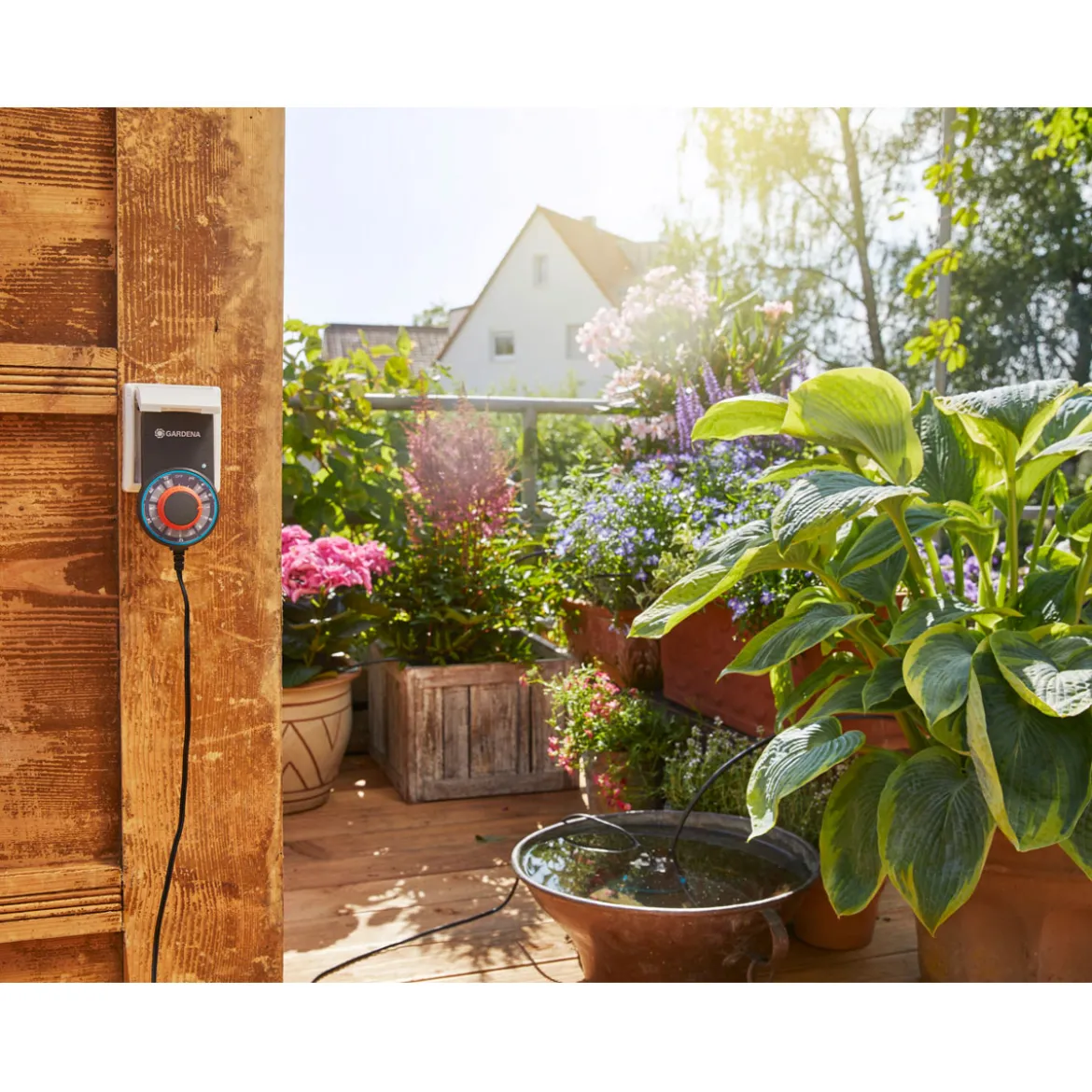 GardenaAutomatische Blumenkastenbewässerung
