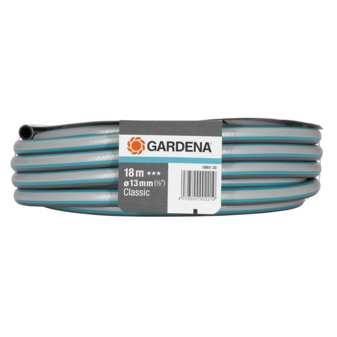 GardenaClassic Schlauch 13 mm 1/2 18m ohne Systemteile