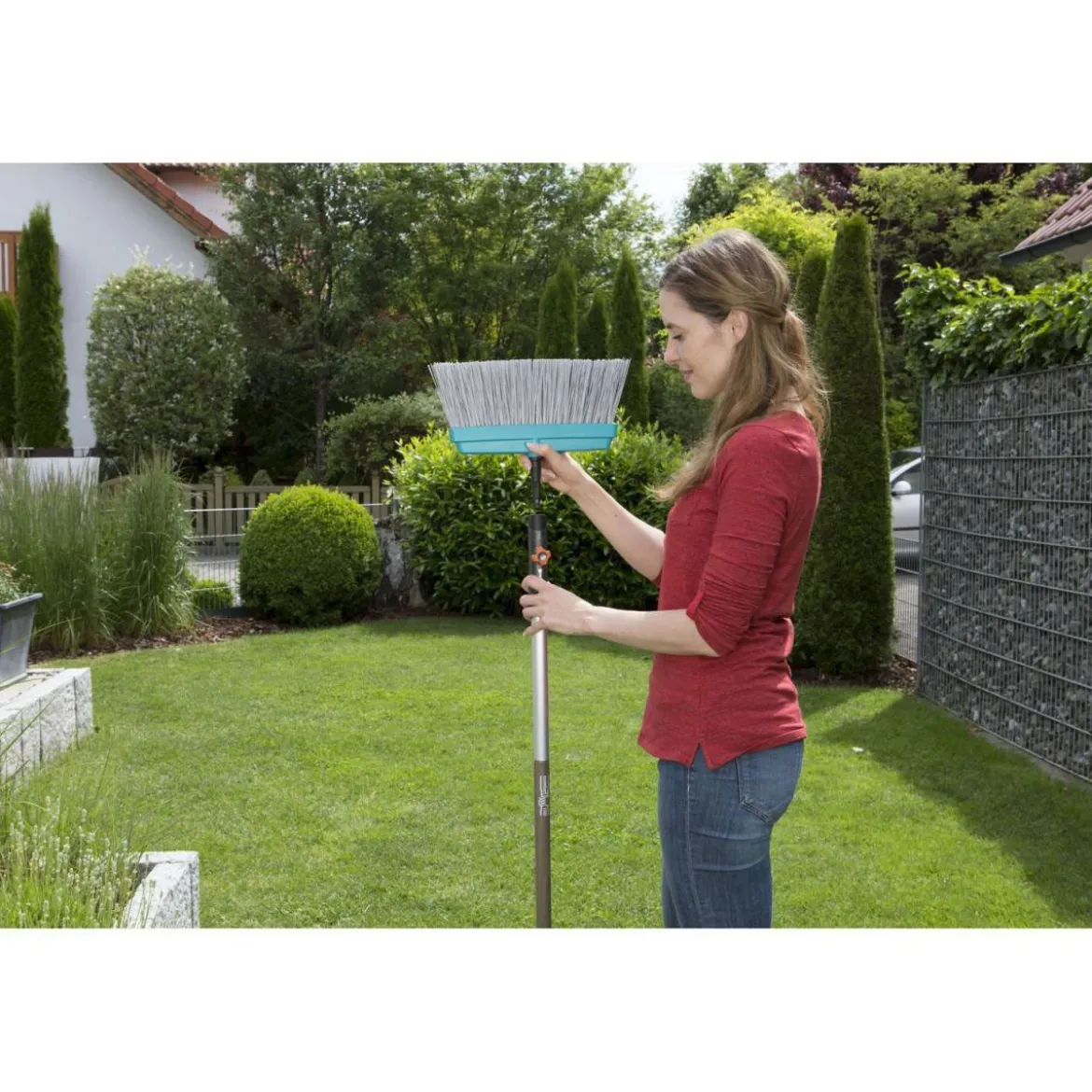 GardenaCombisystem Terrassenbesen