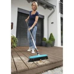 GardenaComisystem-Straßenbesen inkl Holzstiel 130 cm