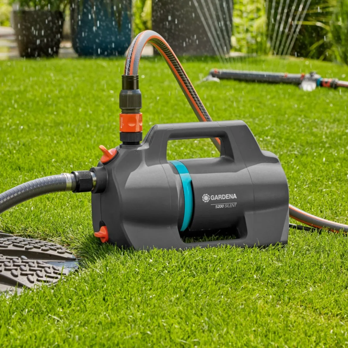 Gardena Gartenpumpe 5200 Silent