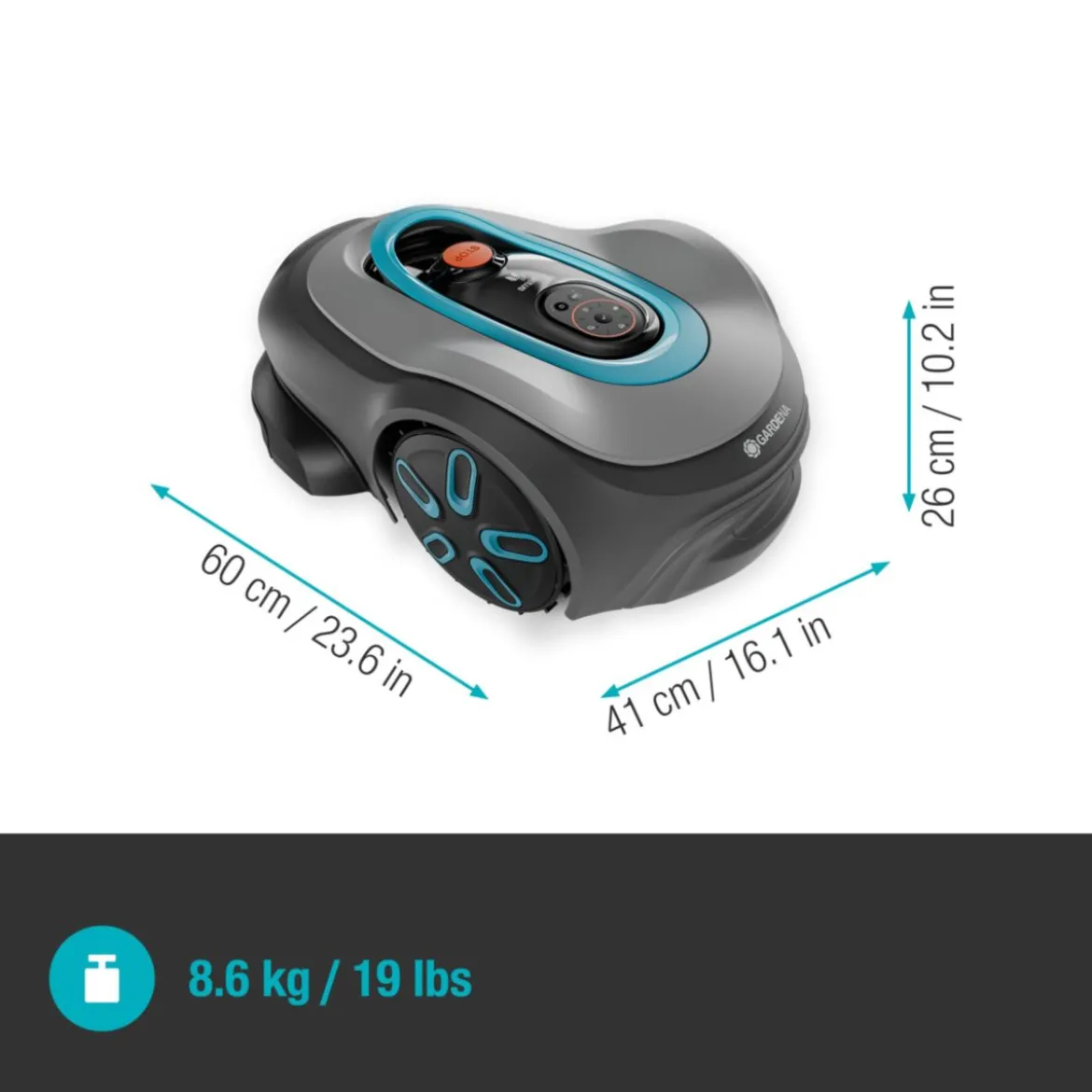 Gardena Mähroboter smart SILENO pro 600 m²