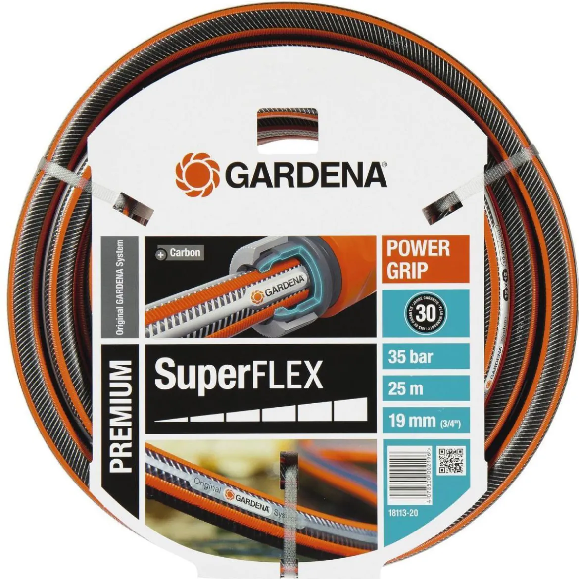 Gardena Premium SuperFlex Schlauch 12 x 12 19 mm 25 m