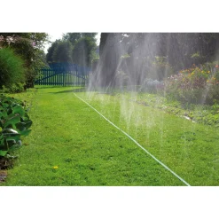 Gardena Schlauchregner mit Anschlußteilen 15 m grün