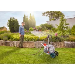 GardenaSchlauchwagen AquaRoll M Metall