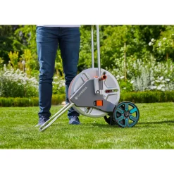 GardenaSchlauchwagen AquaRoll M Metall