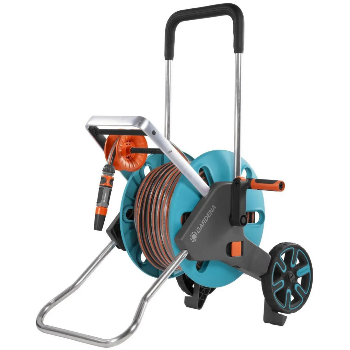 GardenaSchlauchwagen-Set AquaRoll M Easy mit Schlauch