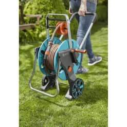GardenaSchlauchwagen-Set AquaRoll M Easy mit Schlauch