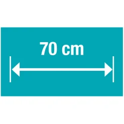 GardenaSchneewanne 70 cm breit