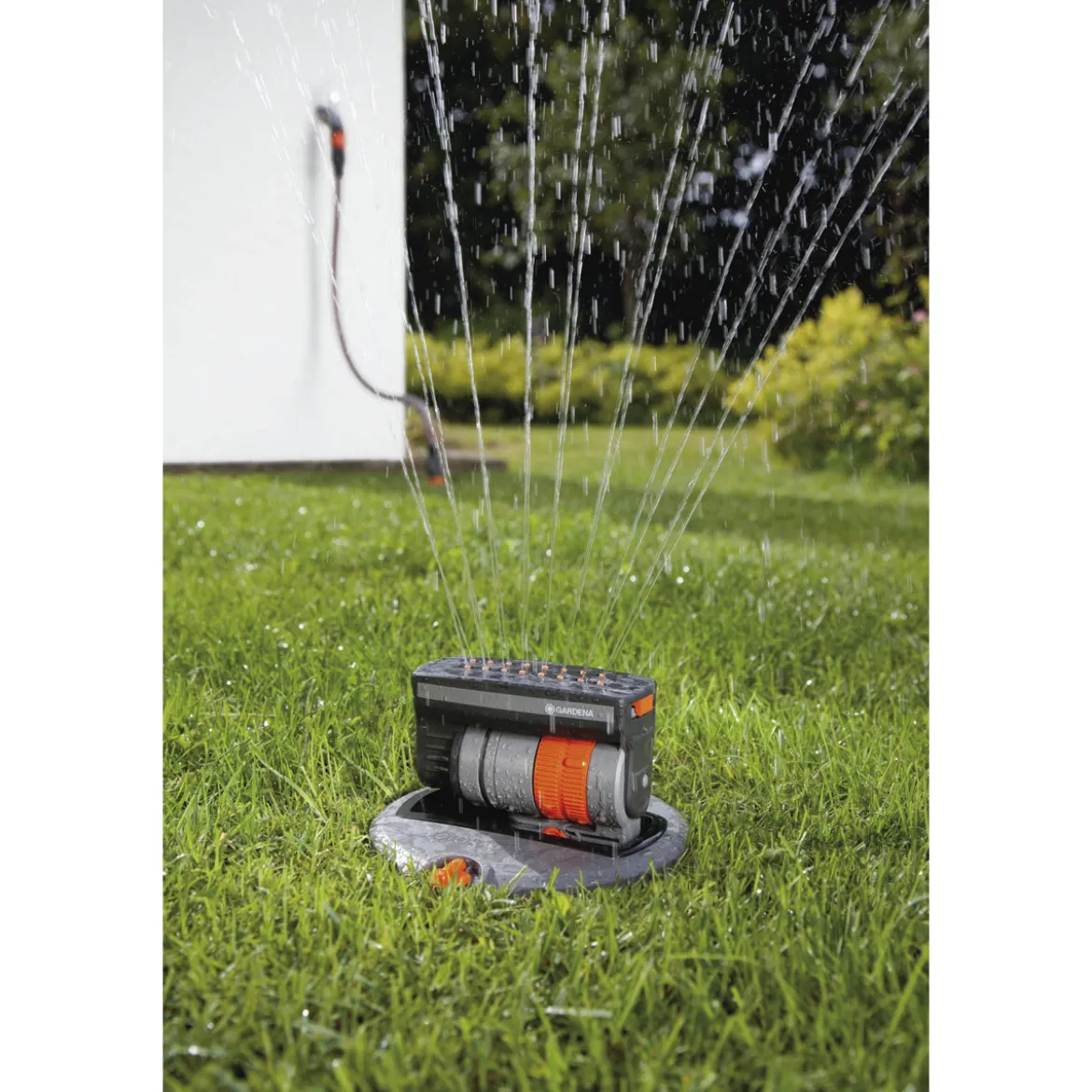 GardenaSprinklersystem Komplett-Set OS 140 mit Versenk-Viereckregner