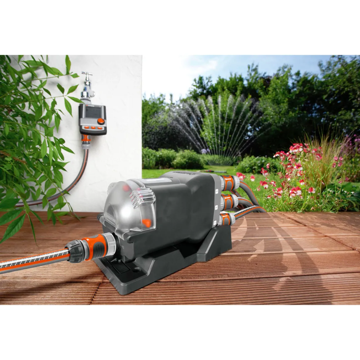 GardenaWasserverteiler automatic