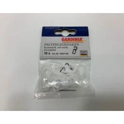 Gardinia Faltenlegehaken Pom 20 mm weiß