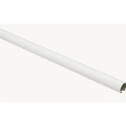 GardiniaGardinenstange Chicago mit Innenlauf Durchmesser 16 mm 240 cm weiß