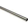 GardiniaGardinenstange Windsor mit Innenlauf Durchmesser 16 mm 160 cm Edelstahl-Optik