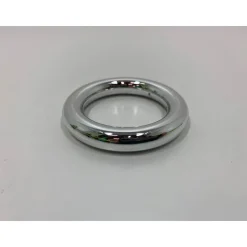 Gardinia Ringe 56 mm verchromt