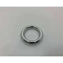 Gardinia Ringe 56 mm verchromt