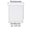 GardiniaThermo-Rollo crema 82x160 cm