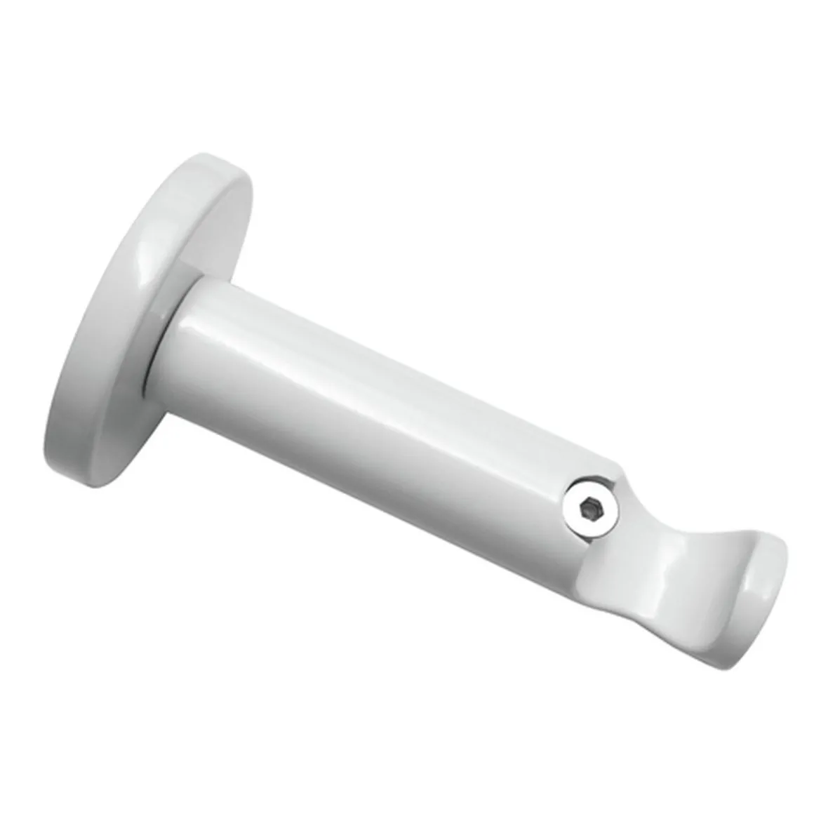 Gardinia Träger Chicago offen für Durchmesser 20 mm 8 cm weiß