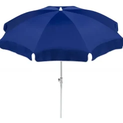 Gartenschirm "Ibiza" 200 cm, 8tlg.680-09, blau