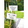 Gartenstecker Willkommen