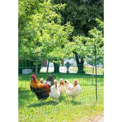 Geflügelnetz PoultryNet Doppelspitze 106 cm 50 m grün