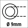 Gewebeschlauch DM 9mm, 15 m