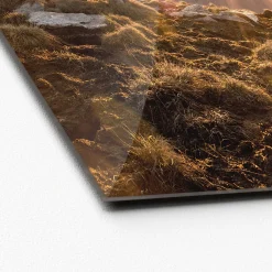 Glas-Art Bench und Horizon 30 x 30 Glasbild