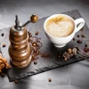 Glas-Art Cafe I 20 x 20 Glasbild