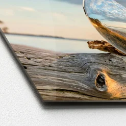 Glas-Art Drop On Water 50 x 125 cm Glasbild