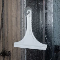 Glaswischer zum problemlosen Abwischender Dusche und anderer glatten Flächen