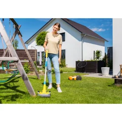 GloriaAkku Rasen-und Kantenschneider FineCut 18V Set 25 cm Schnittbreite Einstellbarer Holmwinkel inkl Akku