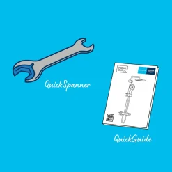 Grohe Duschsystem Vitalio Comfort 250 Flex mit Umstellung für die Wandmontage