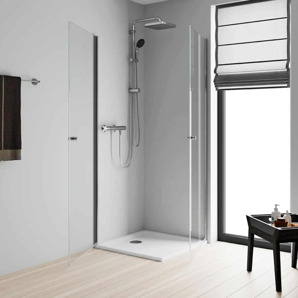 Grohe Duschsystem Vitalio Start System 250 Cube Flex