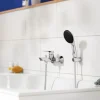 Grohe Einhand-Wannenbatterie Start Edge chrom 15 x 16,8 cm