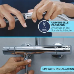 Grohe Handbrause Vitalio Comfort 110 2 Strahlarten