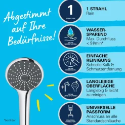Grohe Handbrause Vitalio Joy 110 Mono 1 Strahlart