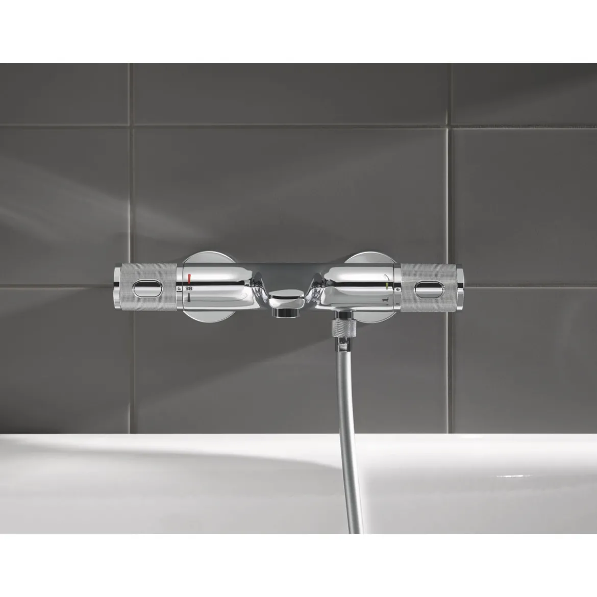 Grohe Wannenbatterie Precision Feel chrom 31,3 cm