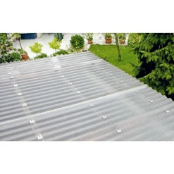 gutta PVC Wellplatte Prisma klar 200 x 90 cm