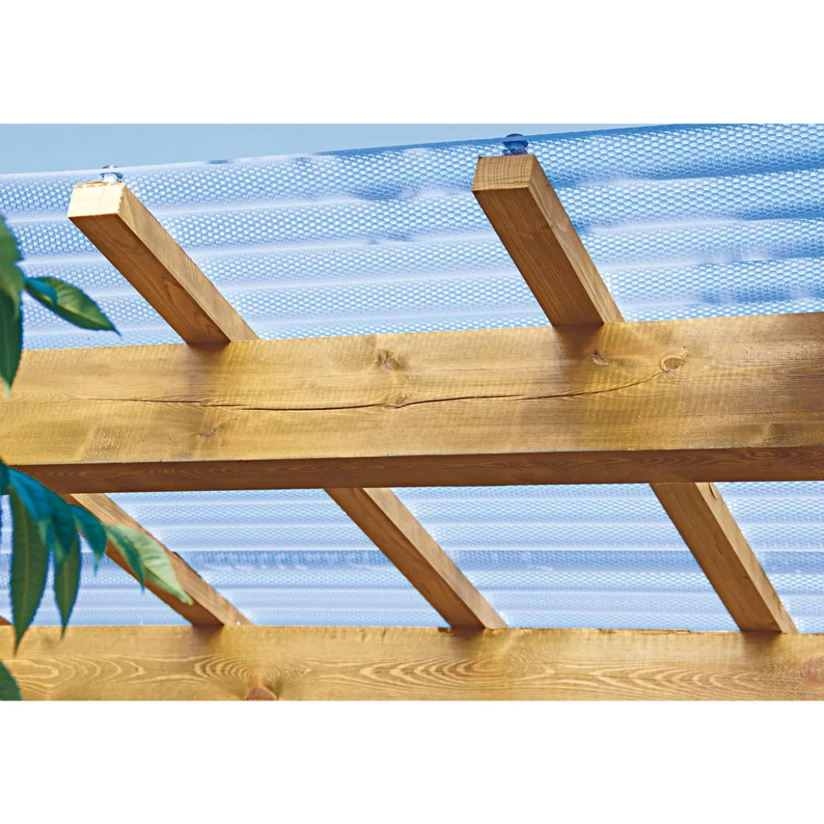 gutta PVC Wellplatte Prisma klar 200 x 90 cm