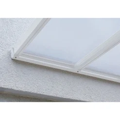 gutta Terrassenüberdachung Standard weiß 3,06 x 3,06 m