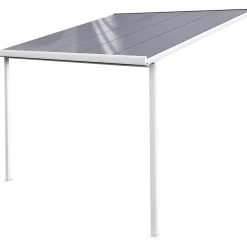 gutta Terrassenüberdachung Standard weiß 3,06 x 3,06 m