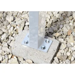 gutta Terrassenüberdachung Standard weiß 3,06 x 3,06 m