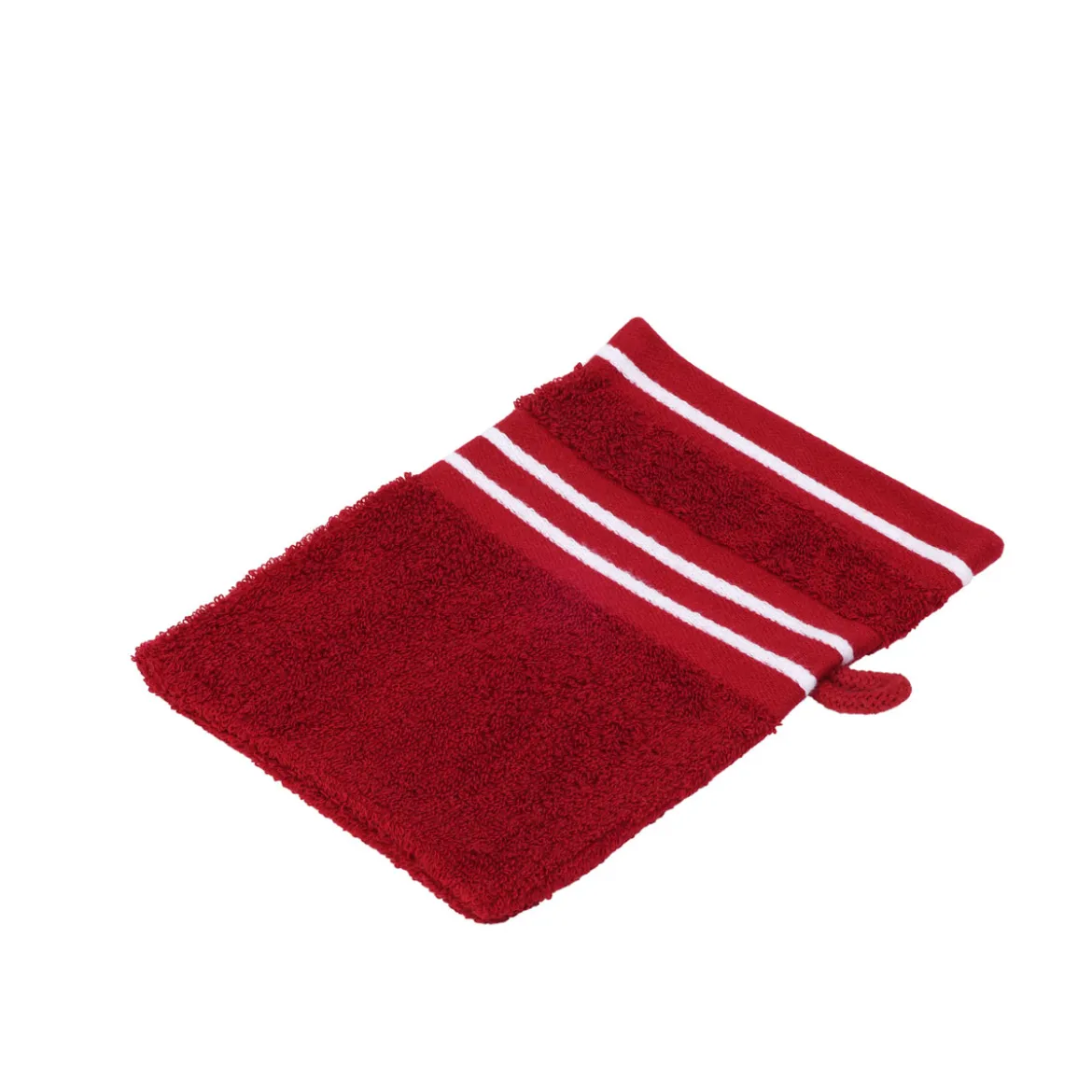 Gözze Frottier-Waschhandschuh Rio 16 x 21 cm rot vollfarbig