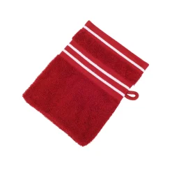 Gözze Frottier-Waschhandschuh Rio 16 x 21 cm rot vollfarbig