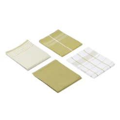 Gözze Geschirrtücher 100% Baumwolle 4er Pack 50x70cm lindgrün