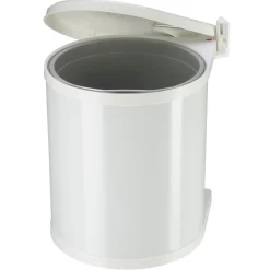 Hailo Mülleimer Compact Box M 15 L weiß